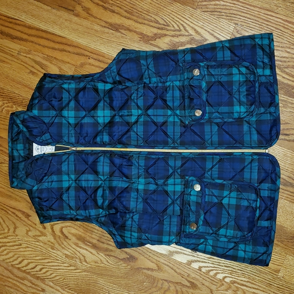 St. John's Bay plaid vest
